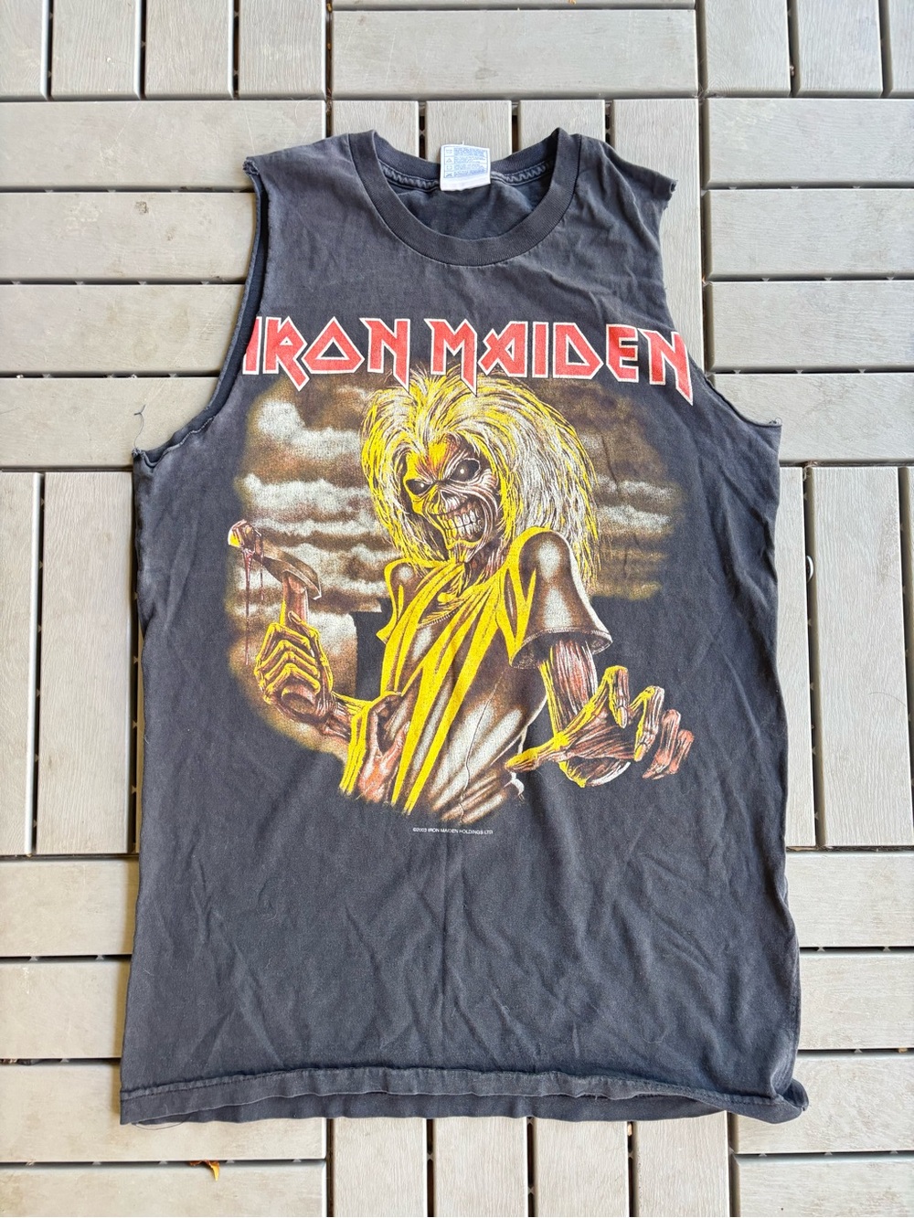 Iron Maiden 2003 Cutoff Sleevless shirt